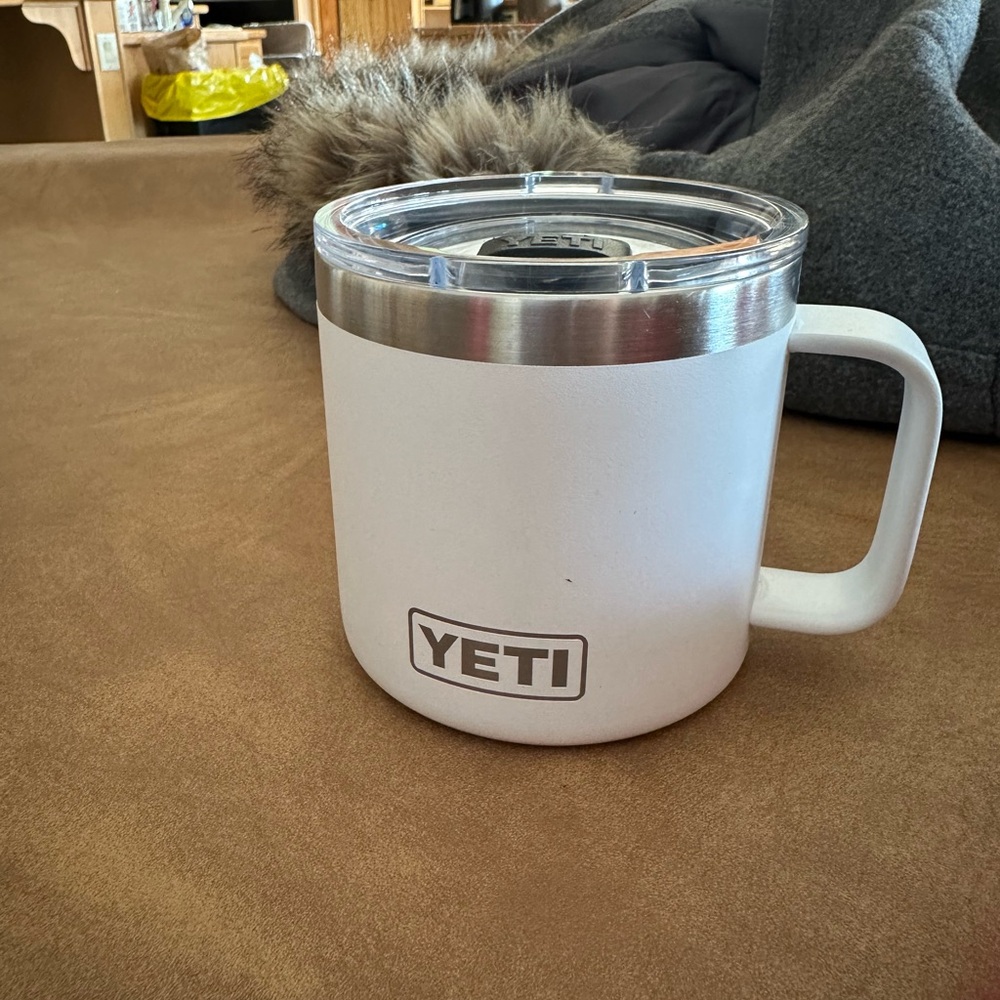 Gently used yeti coffee mug